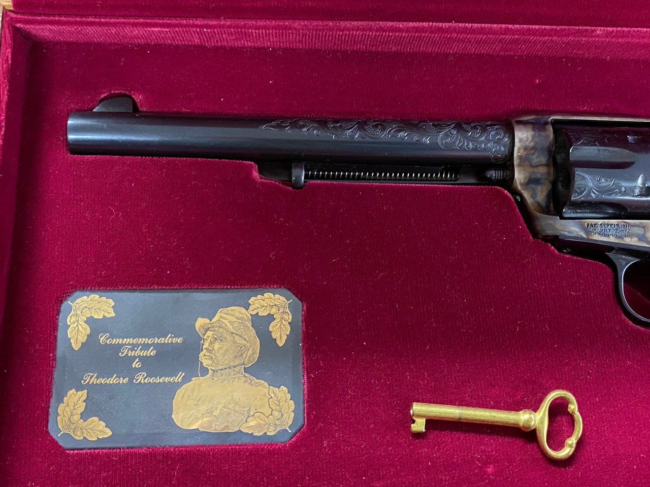 Revolver Colt Model Saa Theodore Roosevelt Commemorative Ráže 44 40 Wcf Proarmscz 5021