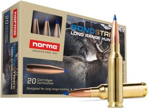 Náboj kulový Norma, Long Range Hunting, 6,5-284 Norma, 143GR (9,27g), BondStrike