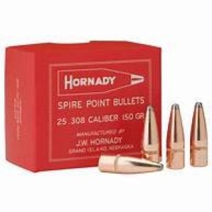 Střela Hornady, Spire Point, .30"/7,62mm, 150GR (9,7g), Limitovaná Edice k 75. výročí!