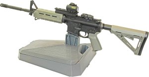 Stojan MTM Case Gard, ArmAR, pro pušky typu AR/MSR, šedý