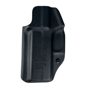 Kydexové pouzdro Pro Shooters, pro Glock 43X, IWB (vnitřní) s plastovou sponou, pravé
