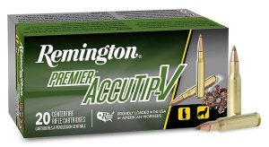 Náboj kulový Remington, Premier AccuTip-V, .222 Rem., 50GR (3,24g), AccuTip-V