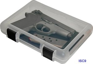 Krabička MTM Case Gard. InSafe Storage Case 9", pro uložení zbraní v trezoru, balení 3ks