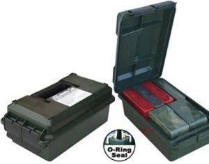 Krabice MTM Case Gard, Ammo Can .30 Cal., pro sypané střelivo, snížená, zelená