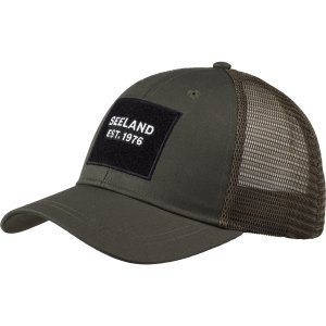 Kšiltovka Seeland Granite Trucker, barva: zelená, velikost: uni