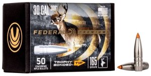 Střela Federal, Premium Trophy Bonded, .308".,165GR (10,69g), Trophy Bonded Tip