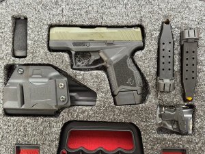 Pistole sam. Taurus, Mod: GX4 T.O.R.O. Ráže: 9mm Luger, hl.: 3", zásob. 13+1, černo/zelená